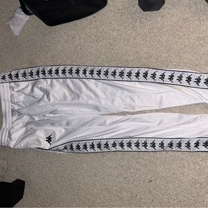 Kappa White Track Pants